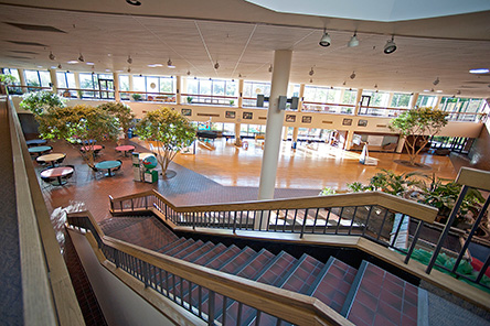 intérieur de l’hôpital