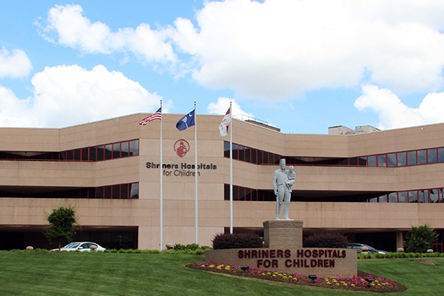 exterior of hospital building