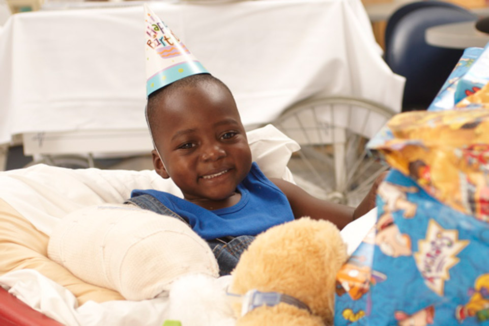 smiling patient