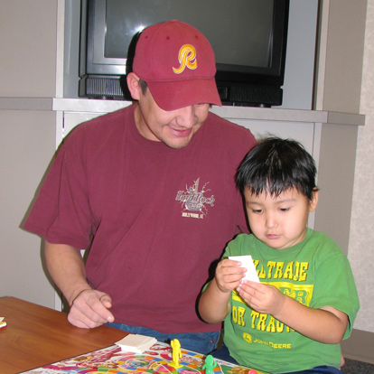 patient and father