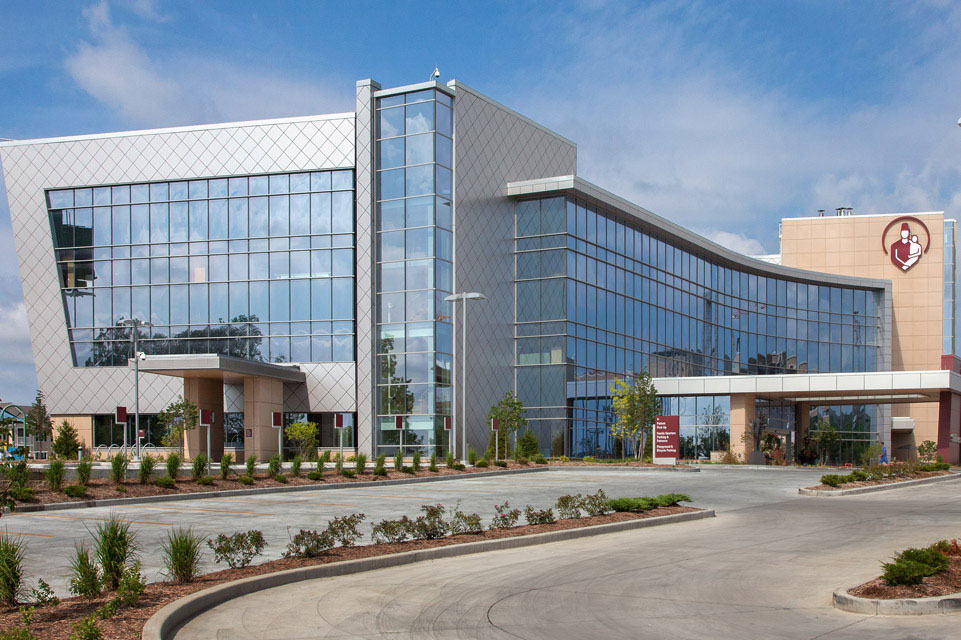 St. Louis hospital exterior