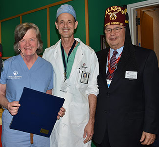 Mary, Dr Sheridan, Shriner