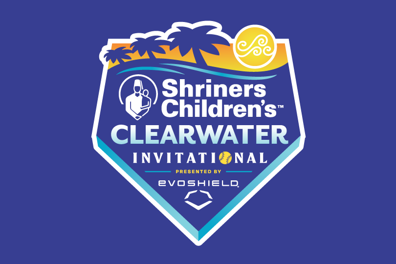 Logo du Tournoi Clearwater Invitational des Hôpitaux Shriners pour enfants, présenté par EvoShield