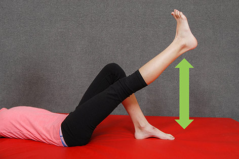 ellipse straight leg raise