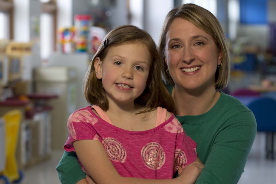 patient and her mother