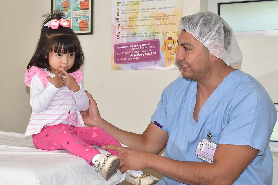 un paciente y un médico