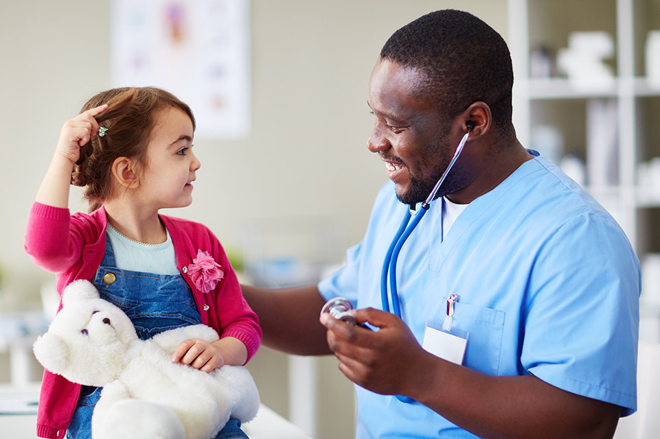 un paciente y un médico