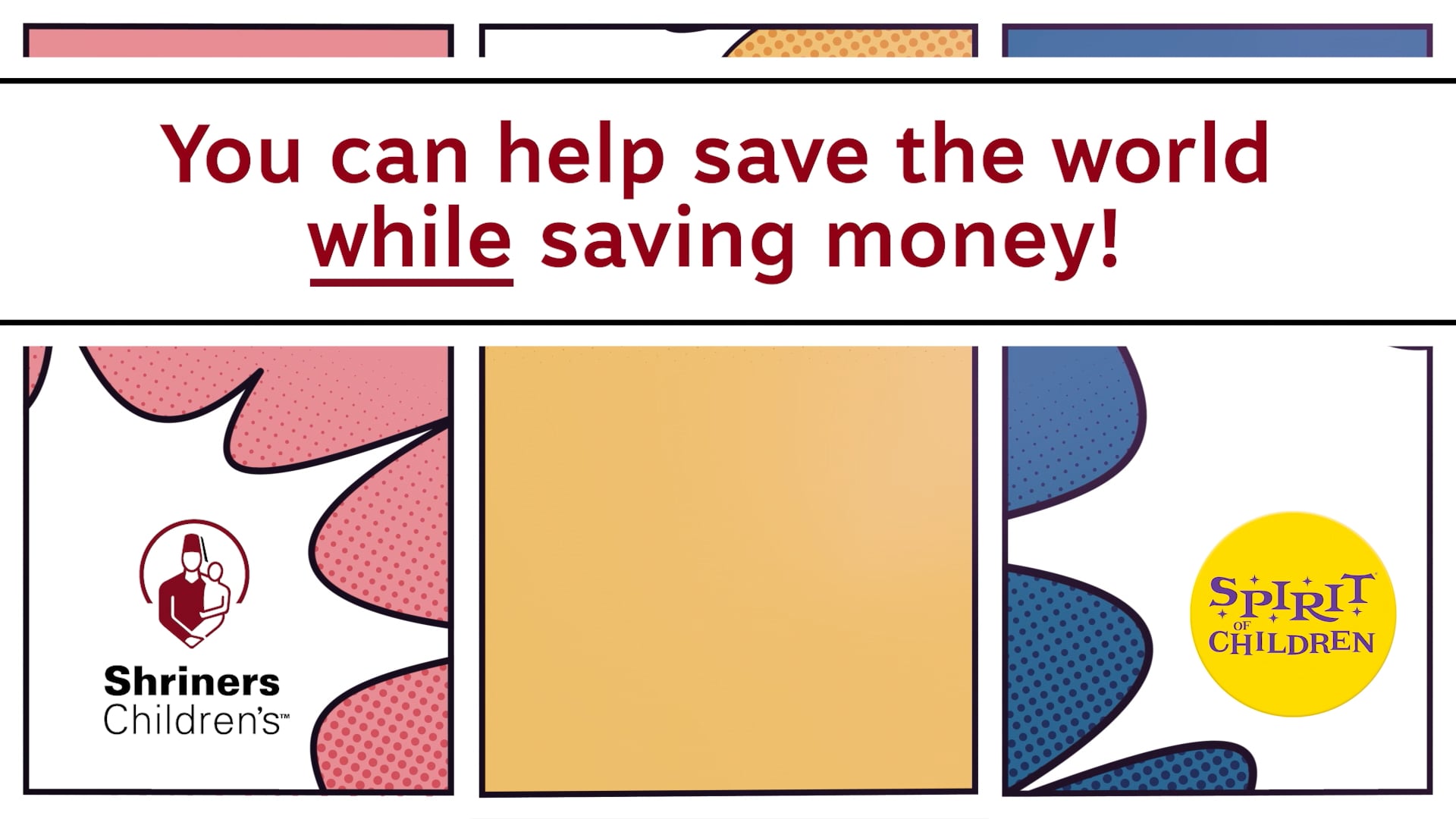 You can help save the world while saving money!